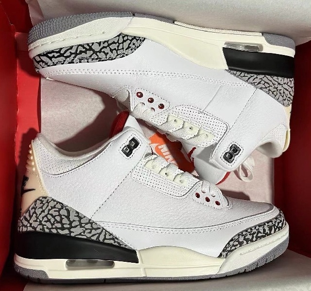 Air Jordan Retro 3 III SuperA White Cement Reimagined [Cheap Jordans Shoes 3 62]